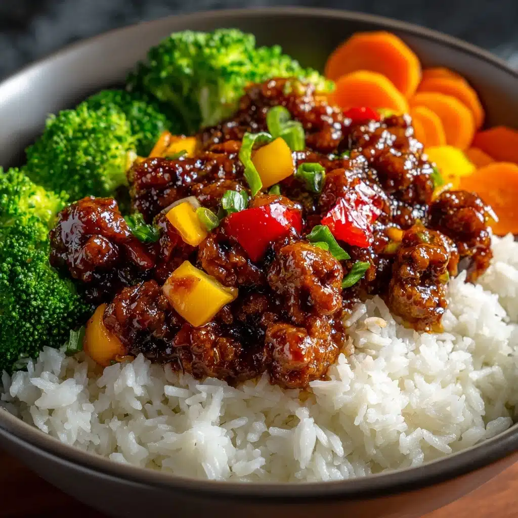 Ground Kung Pao Chicken (1 Pan!) Recipe