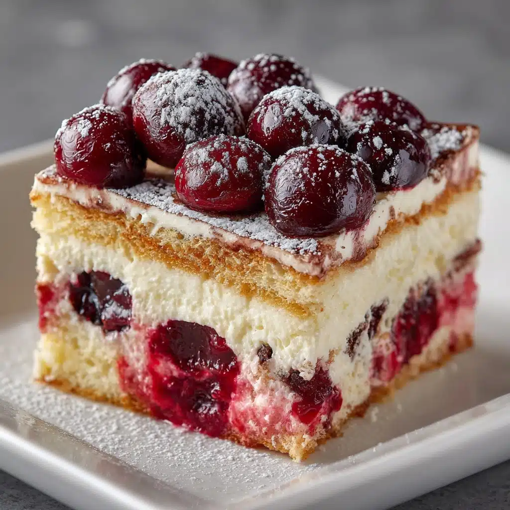 Cherry Amaretto Tiramisu Recipe : A Fruity Twist Recipe