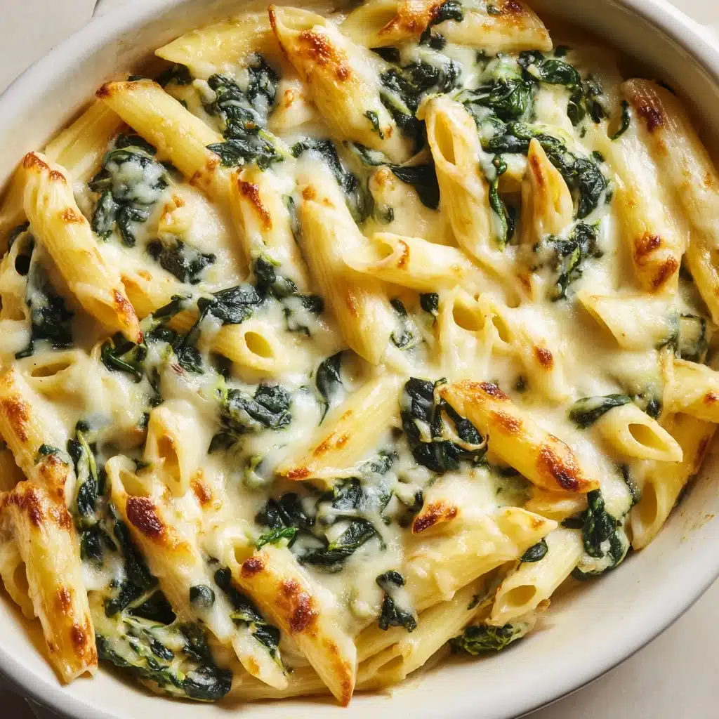 Spinach & Ricotta Pasta Bake Recipe - Recipe Image