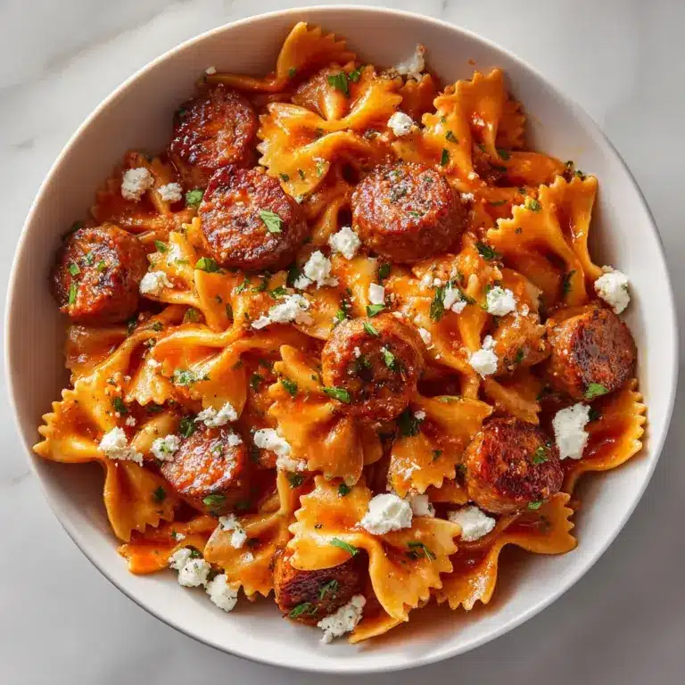 Italian Sausage With Bow Tie Pasta Recipe