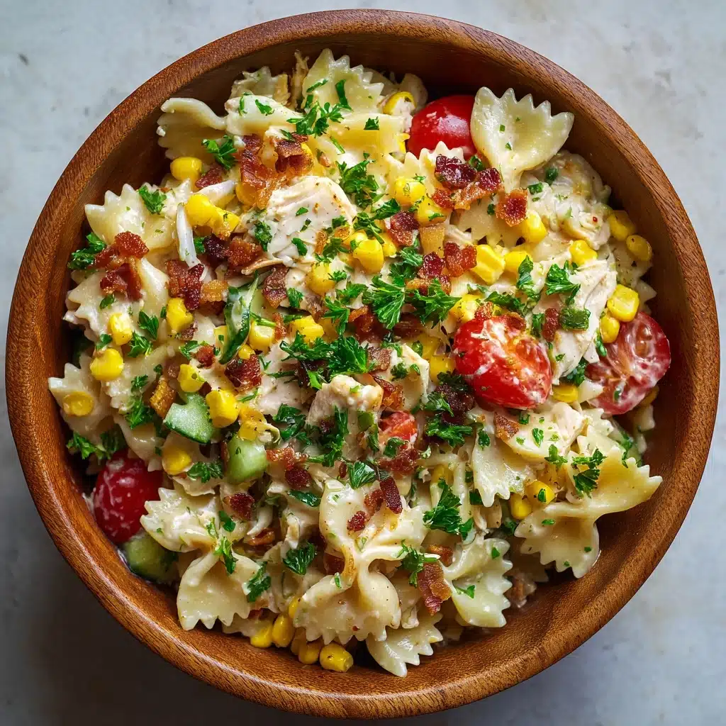 Summery Chicken Pasta Salad Recipe - Recipe Image