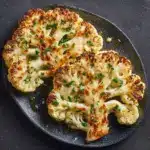 Cheesy Cauliflower Steaks Recipe