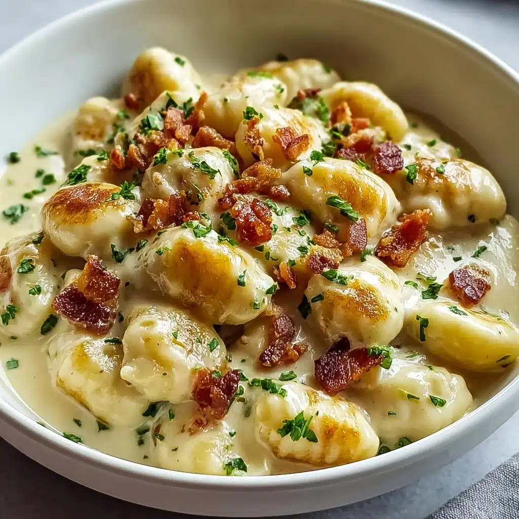 Creamy Crack Chicken Gnocchi Recipe - Recipe Image