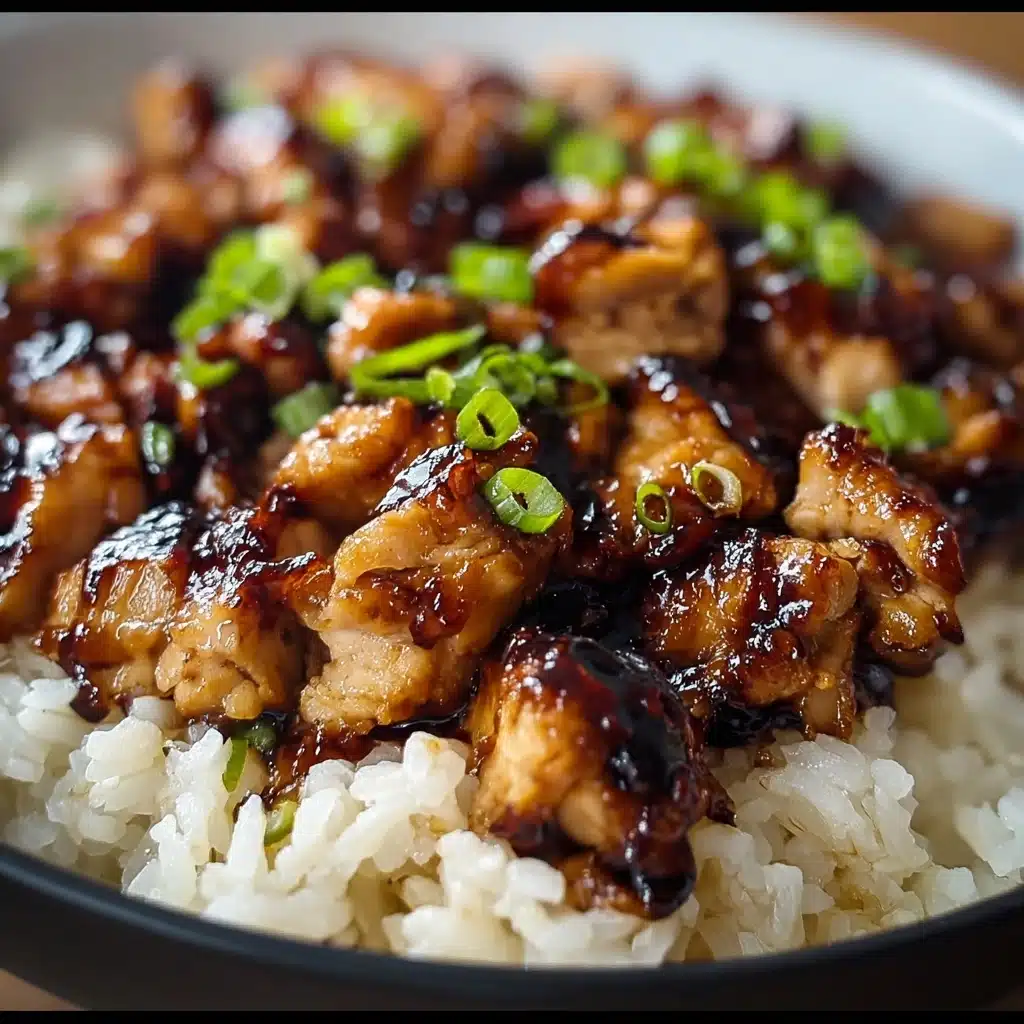 Honey BBQ Chicken Rice Recipe - Recipe Image
