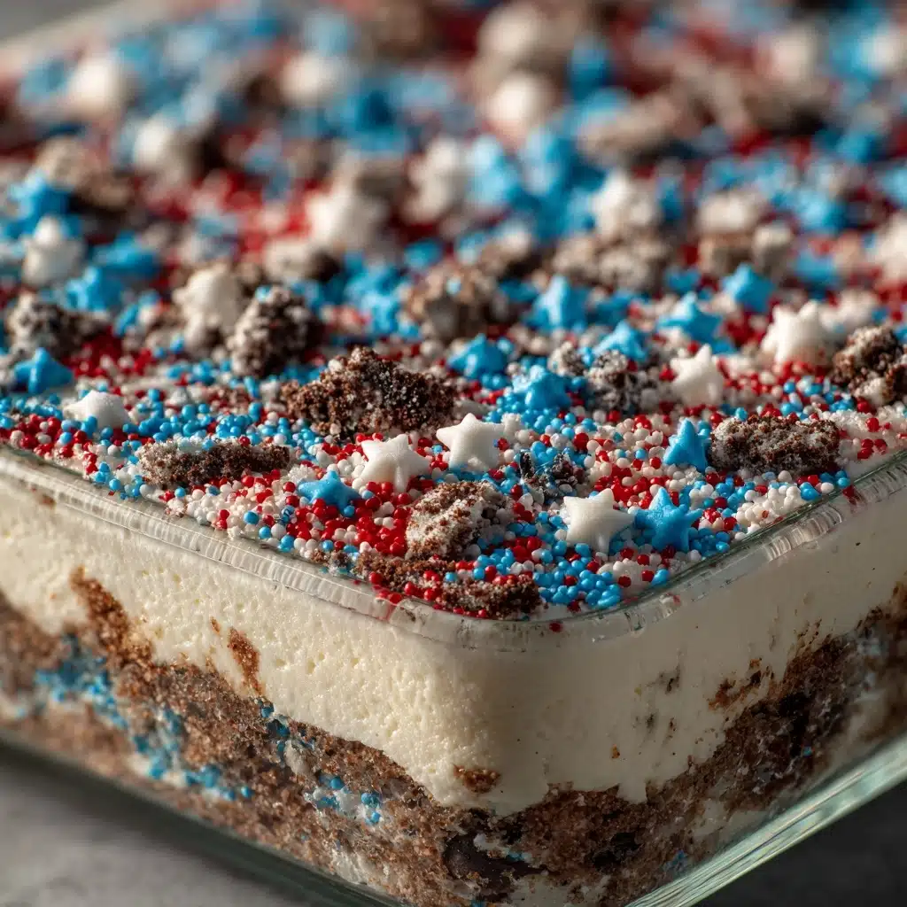 Firework Oreo Cheesecake Recipe - Recipe Image