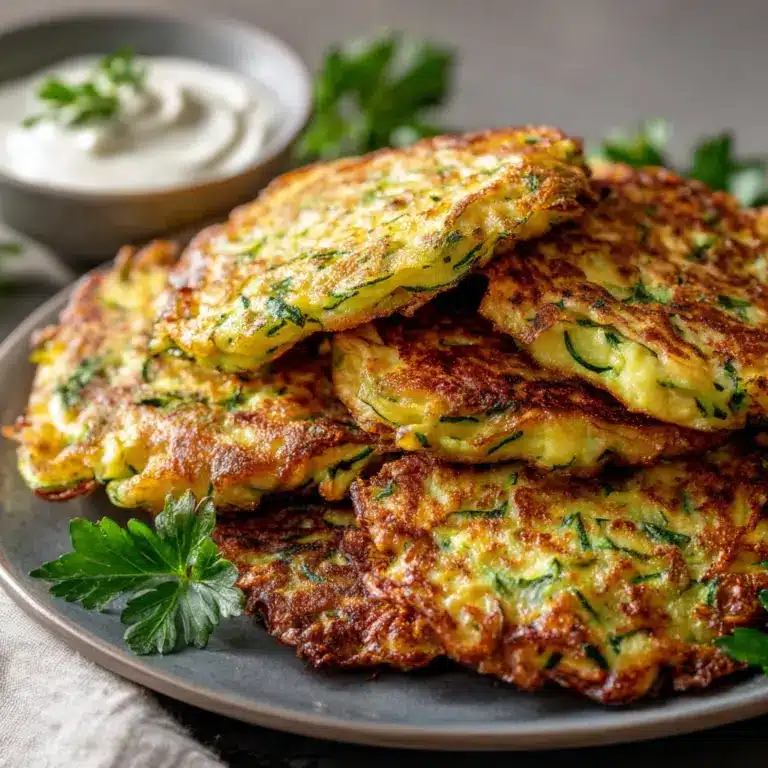 Grandma’s Crispy Zucchini Patties Recipe