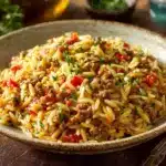 Delicious Ground Beef Orzo Recipe for Everyone Recipe