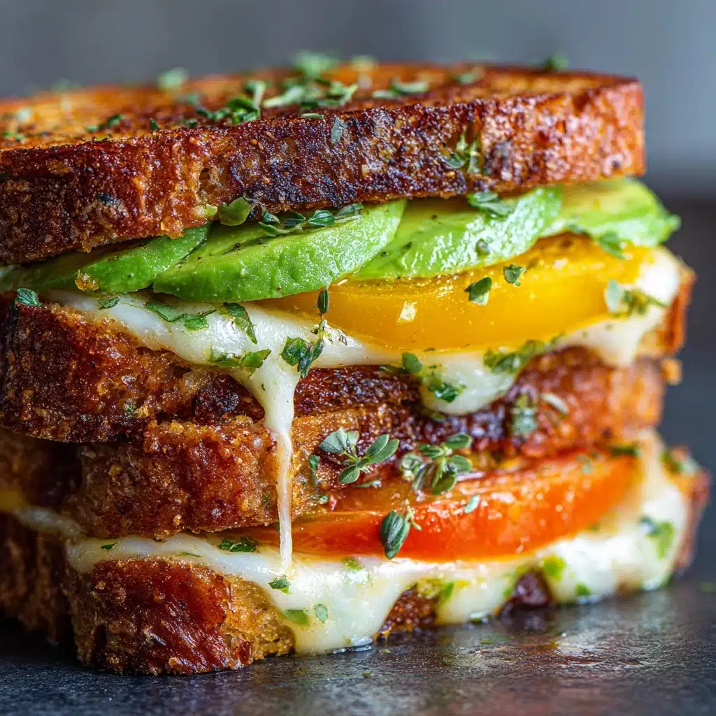 and Tomato Grilled Cheese Recipe - Recipe Image