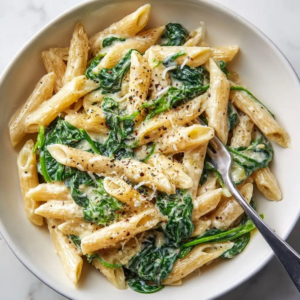 Spinach and Ricotta Pasta Recipe - Recipe Image