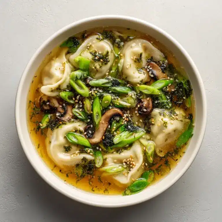 Potsticker Soup Recipe