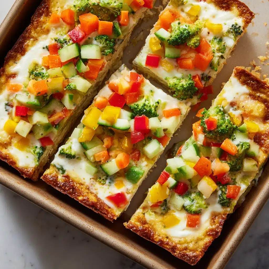 Crescent Roll Veggie Pizza Recipe