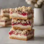 Rhubarb Cream Cheese Bars Recipe