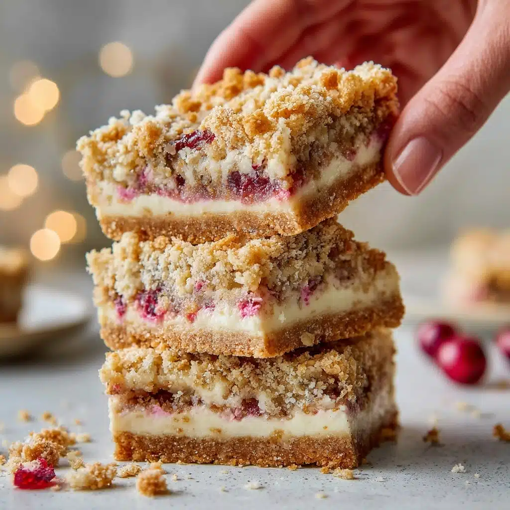 Rhubarb Cream Cheese Bars Recipe - Recipe Image