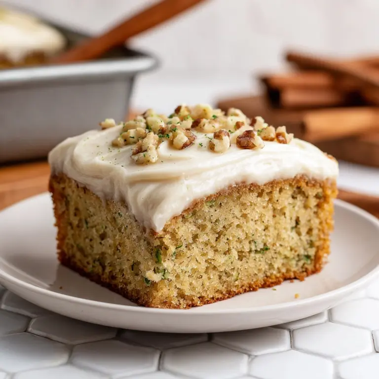 Zucchini Spice Cake With Cream Cheese Frosting Recipe