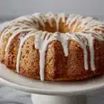 Pineapple Zucchini Bundt Cake with Pineapple Glaze Recipe