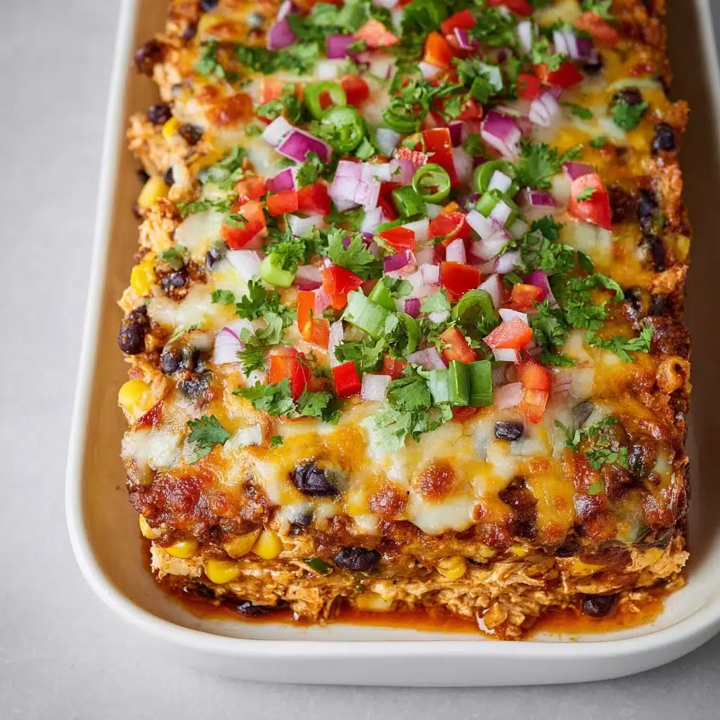 Chicken Burrito Casserole Recipe - Recipe Image