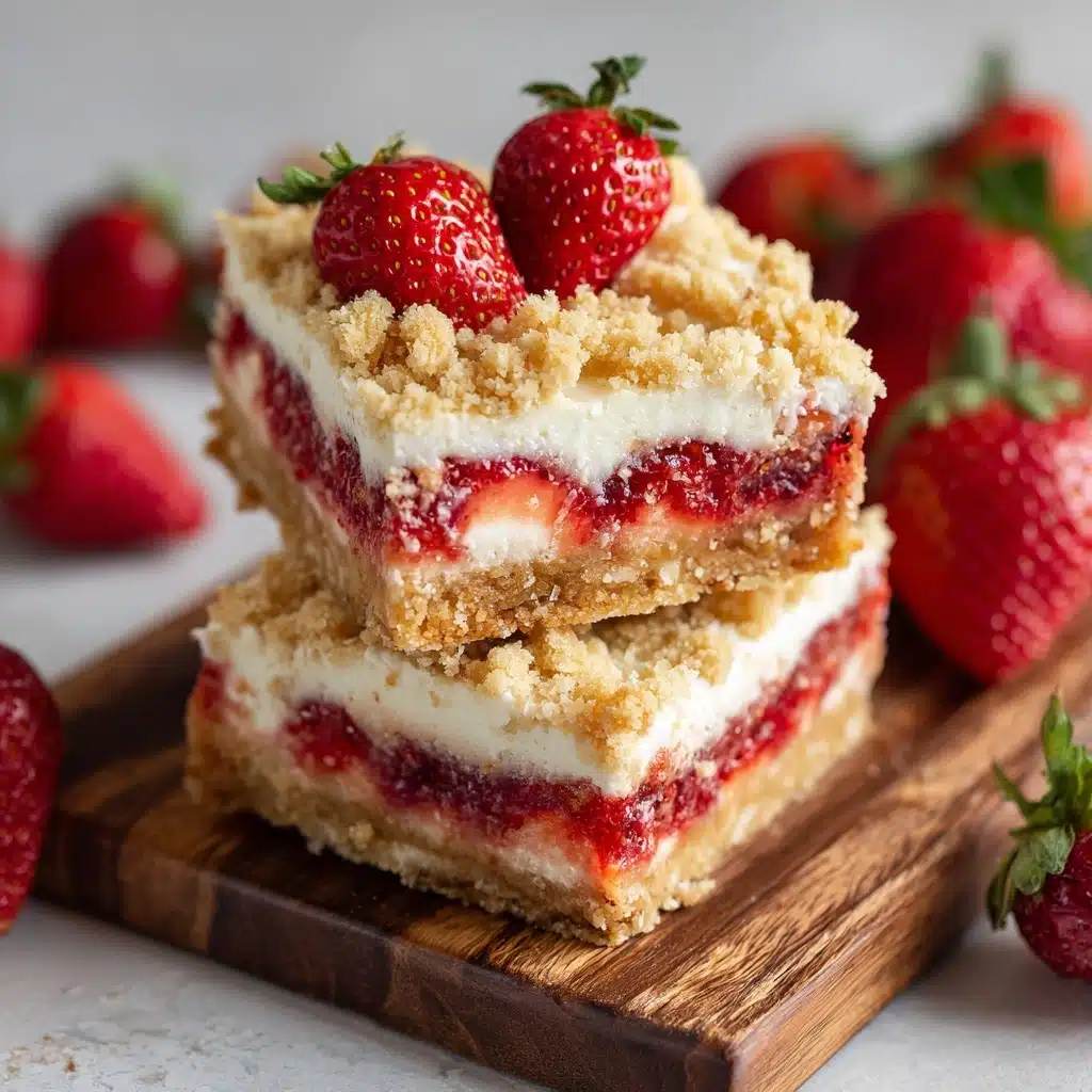 Strawberry Shortcake Bars : Easy Desserts for Summer Recipe - Recipe Image