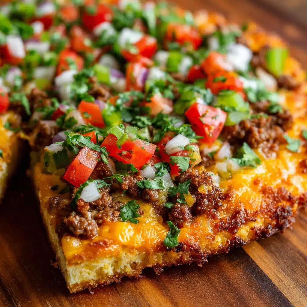 Easy Taco Pizza Recipe