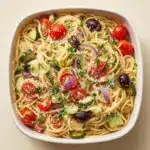 Quick Spaghetti Salad With Italian Dressing Recipe