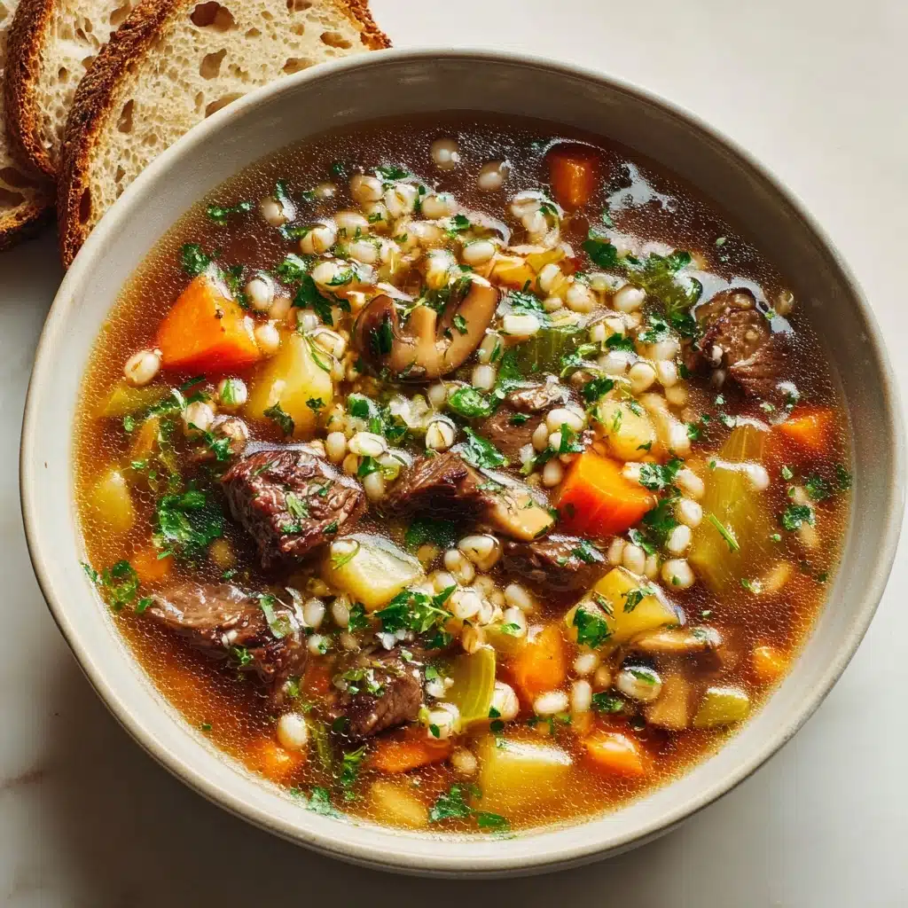 Beef Barley Soup Recipe