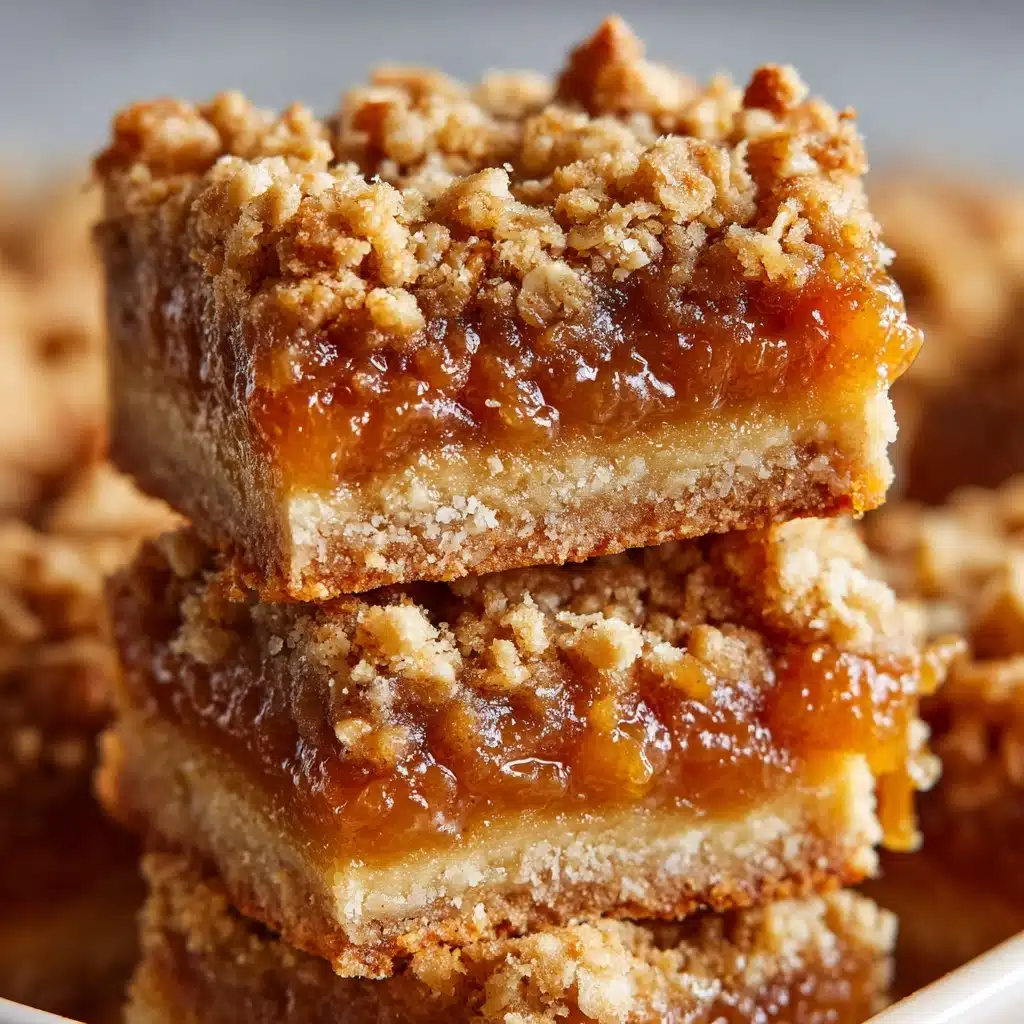 Amish Oatmeal Rhubarb Bars (with crumb topping) Recipe - Recipe Image