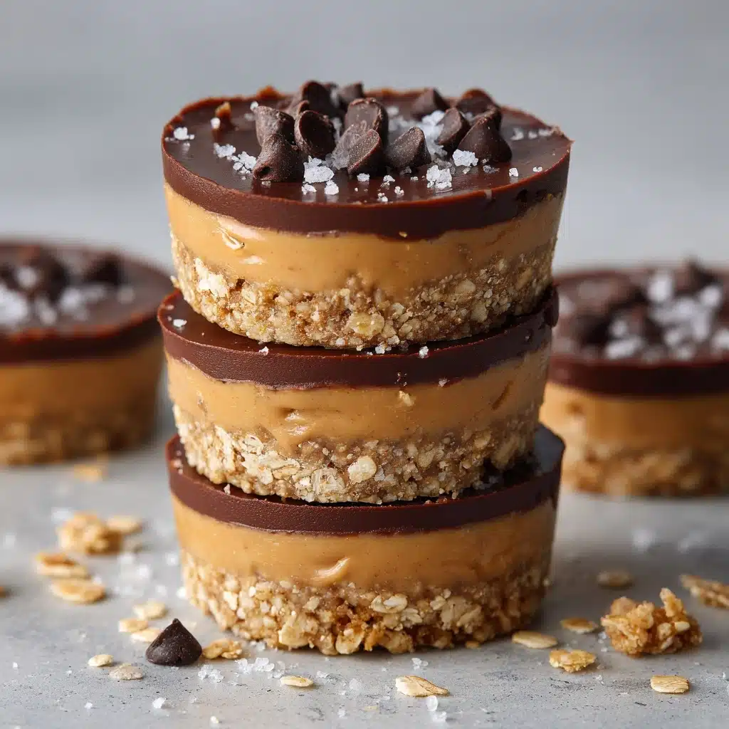 No-Bake Peanut Butter Oat Cups Recipe - Recipe Image
