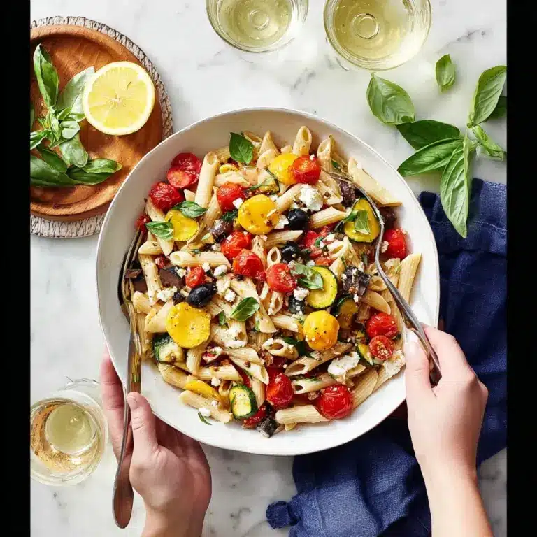 Roasted Vegetable Pasta Recipe