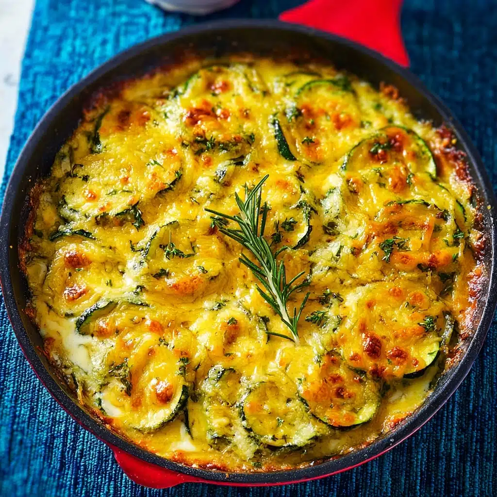 Zucchini & Yellow Squash Au Gratin | Keto, Low-Carb Recipe - Recipe Image