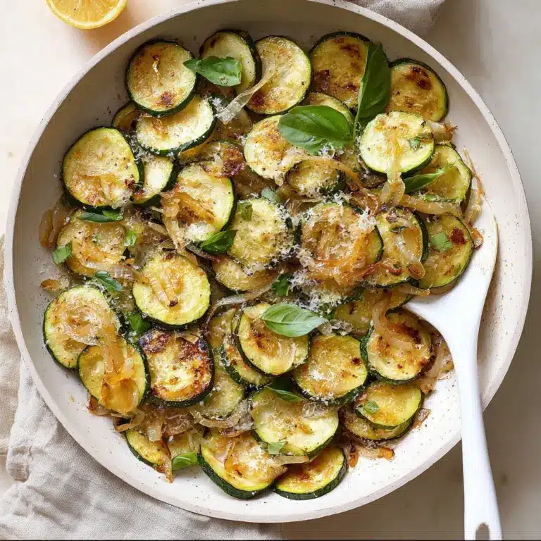 Pan-Fried Zucchini with Parmesan Recipe