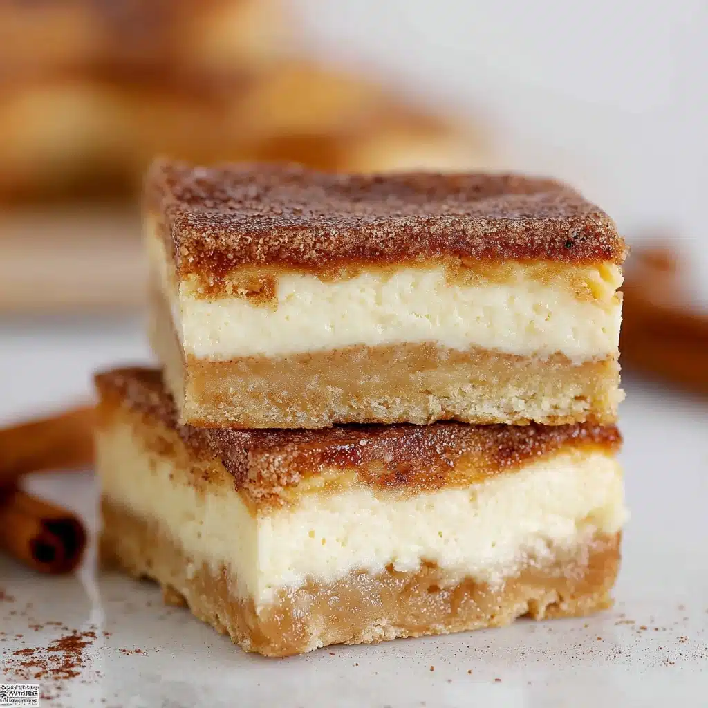 Churro Cheesecake Bars Recipe