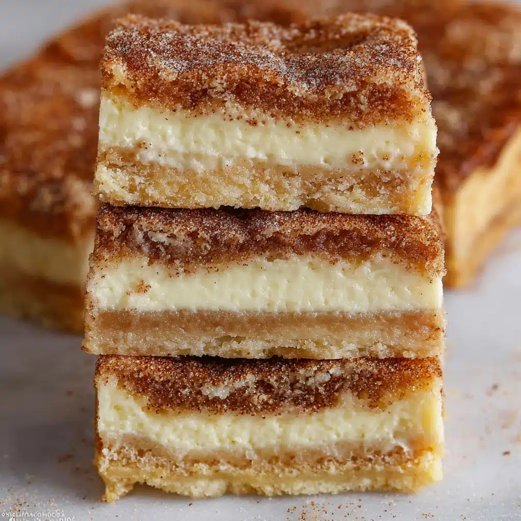 Churro Cheesecake Bars Recipe - Recipe Image