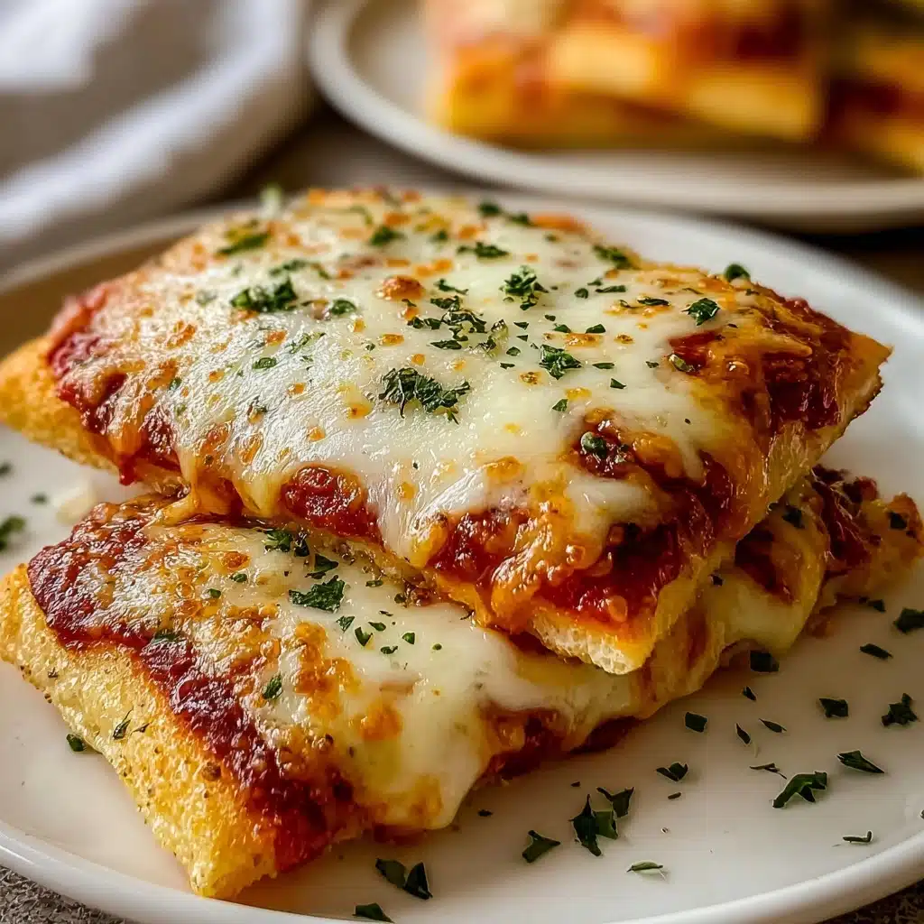 Homemade Easy Cheesy Pizza Pockets Recipe - Recipe Image