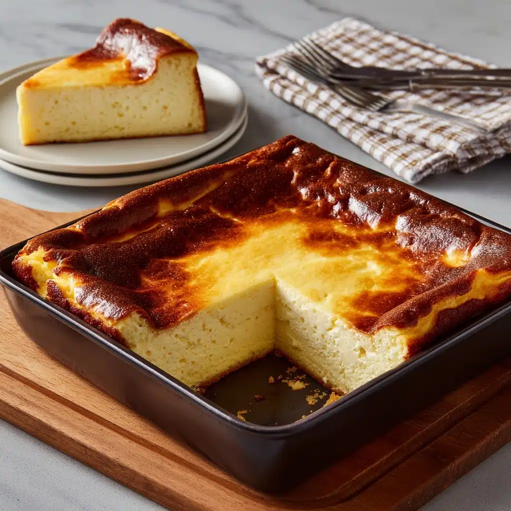 Loaf Pan Basque Cheesecake Recipe