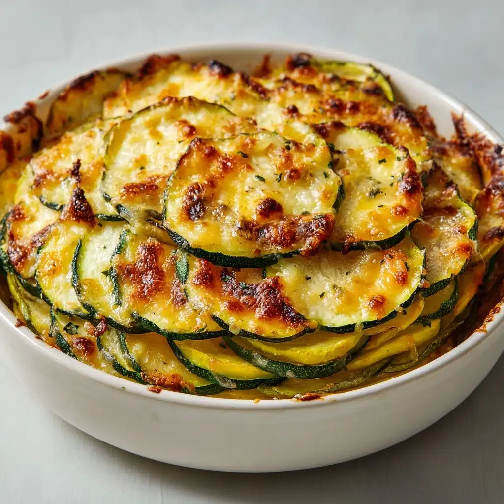 Easy Zucchini Parmesan Bake Recipe - Recipe Image