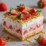Strawberry Shortcake Bars : Easy Desserts for Summer Recipe