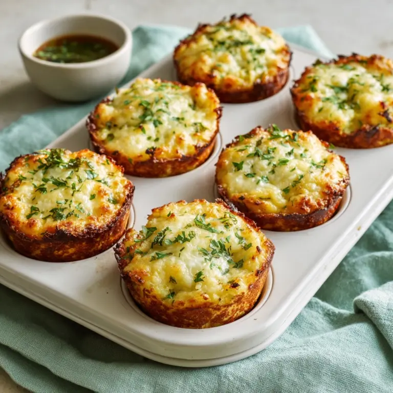 Cauliflower Cheese Muffins Recipe