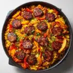 Sausage and Rice Skillet: A Flavor-Packed One-Pan Meal Recipe