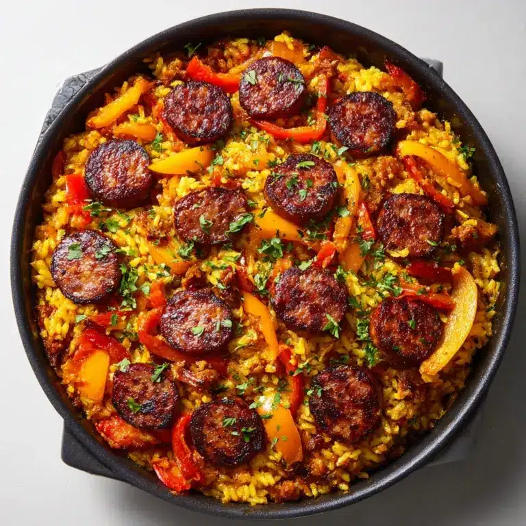 Sausage and Rice Skillet: A Flavor-Packed One-Pan Meal Recipe
