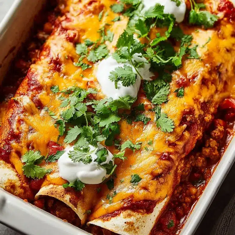 Ground Beef Enchiladas Recipe