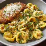Garlic Parmesan Chicken Tortellini Recipe