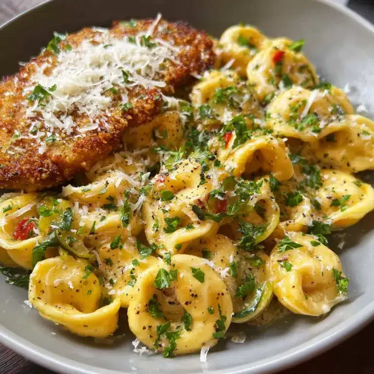 Garlic Parmesan Chicken Tortellini Recipe