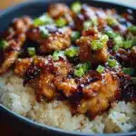 Honey BBQ Chicken Rice Recipe