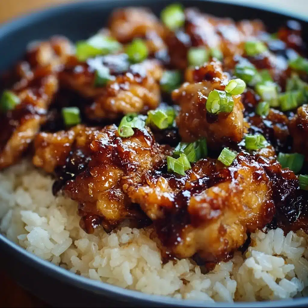Honey BBQ Chicken Rice Recipe
