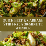 Beef and Cabbage Stir Fry Recipe