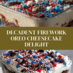 Firework Oreo Cheesecake Recipe