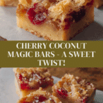Cherry Coconut Magic Bars Recipe