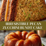 Pecan Zucchini Bundt Cake Recipe