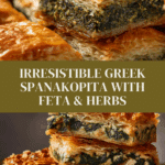 Authentic Greek Spanakopita Recipe – Healthy & Easy Recipe