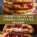 Cherry Cheesecake Stuffed Cookies – Gooey & Delicious Treat Recipe
