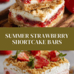 Strawberry Shortcake Bars : Easy Desserts for Summer Recipe